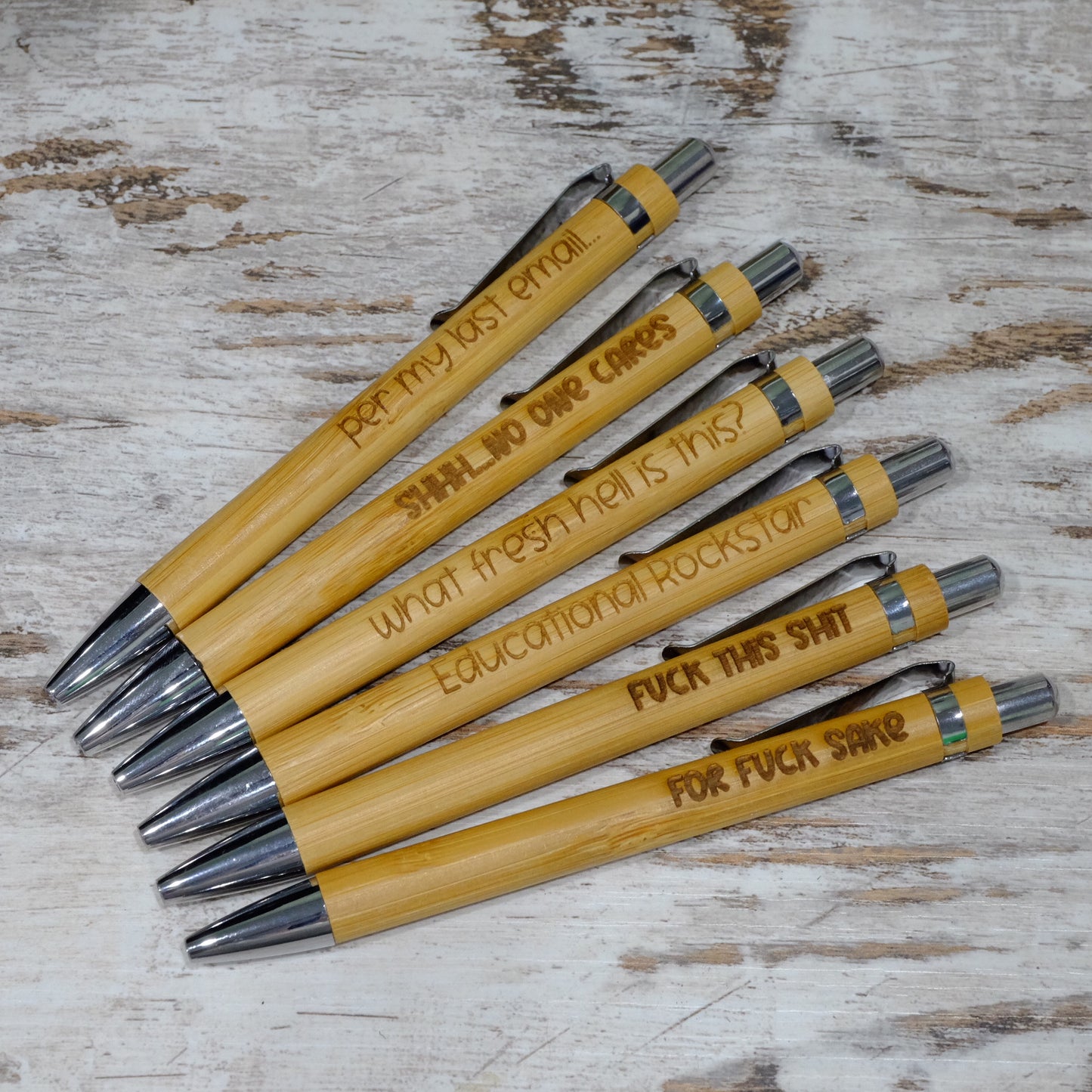 Bamboo Pen - funny and inappropriate 🤣