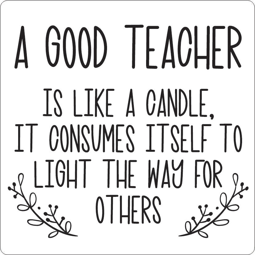 Clear 70mm Sticker - DIY for candles - sweary warning!