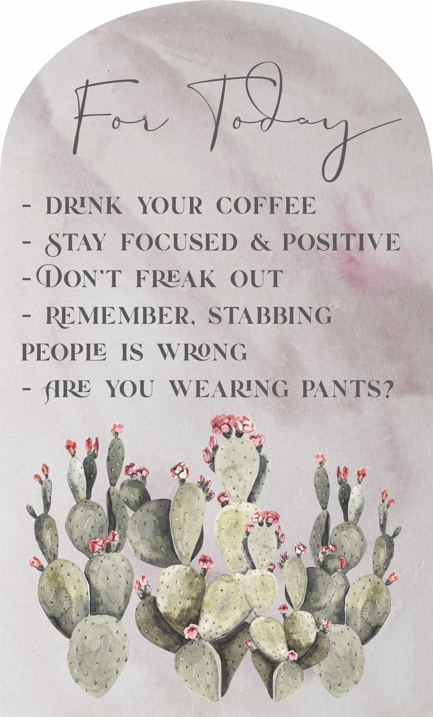 Boho Theme Office and sweary Affirmations and Quotes - Fabric Wall Decal