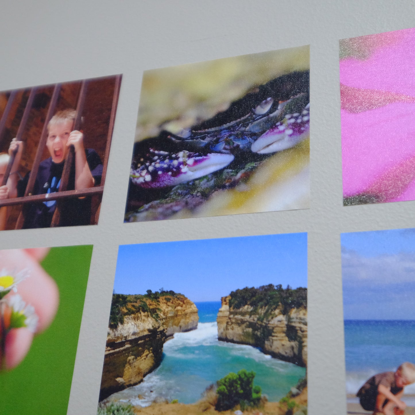 Fabric Photo Wall Decals - 7.5cm Square