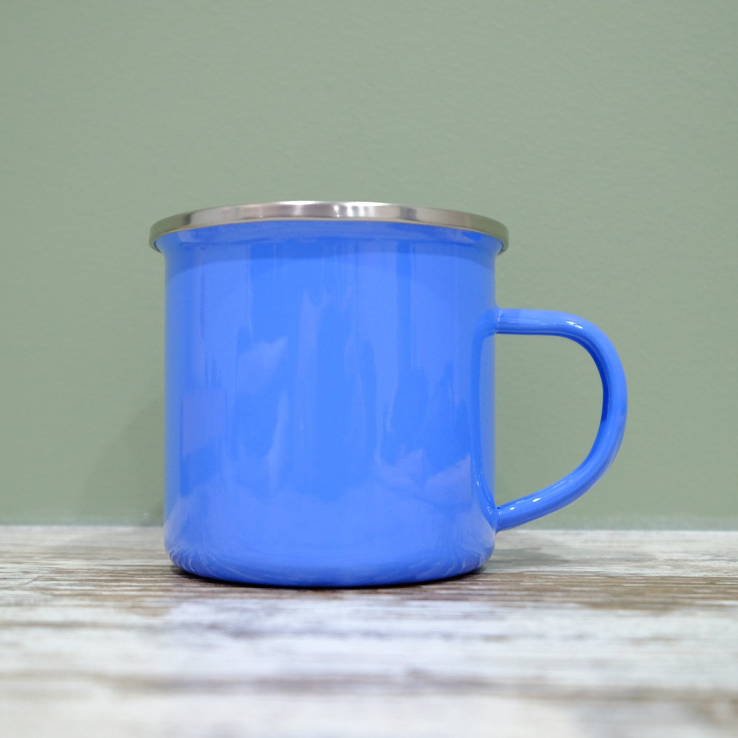 Pastel Matt Enamel Mug 360ml - Personalised Letter