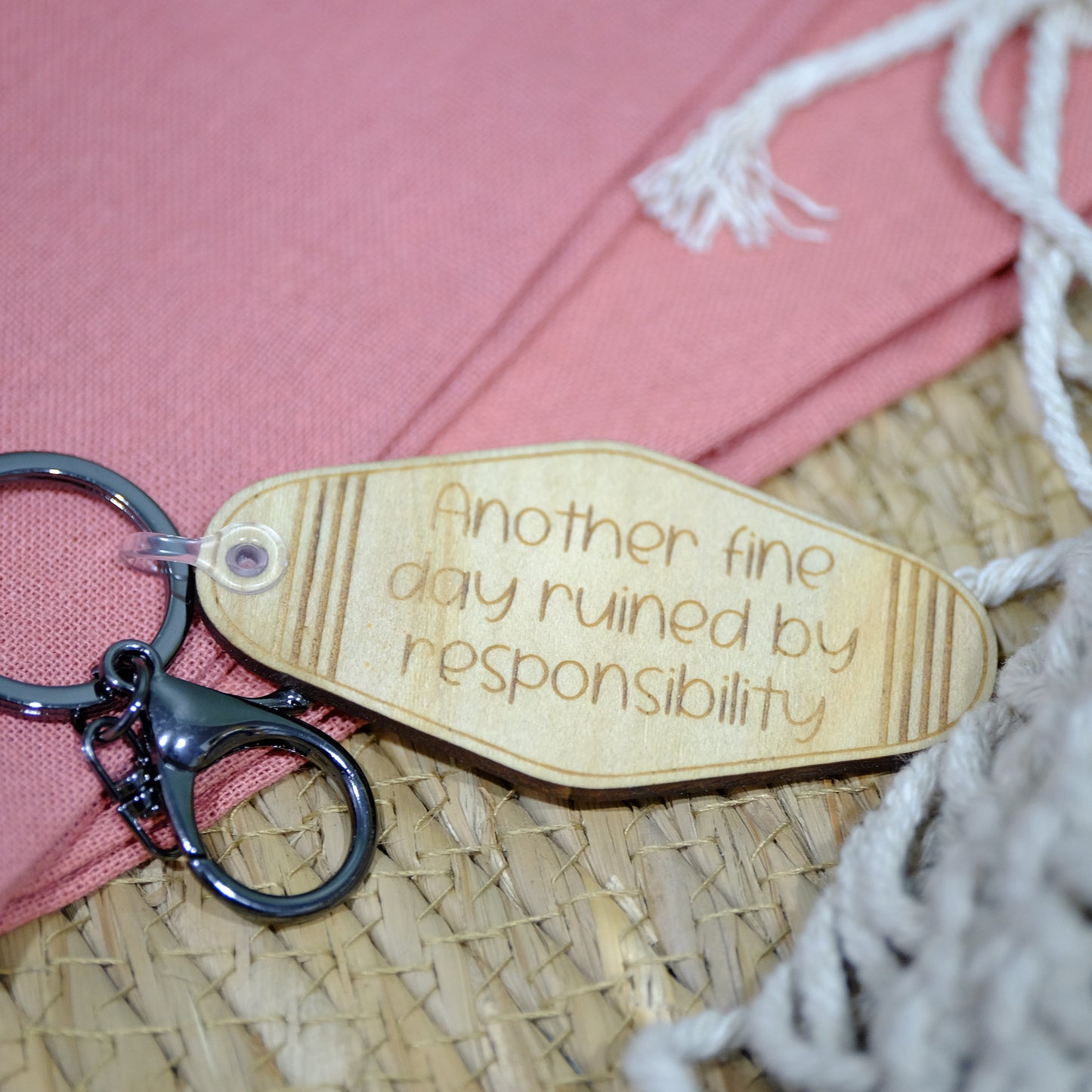 Keyring - Another fine day ruined by responsibility