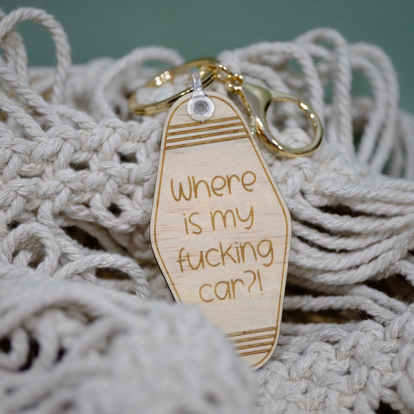 Keyring - Where is my Fucking car?