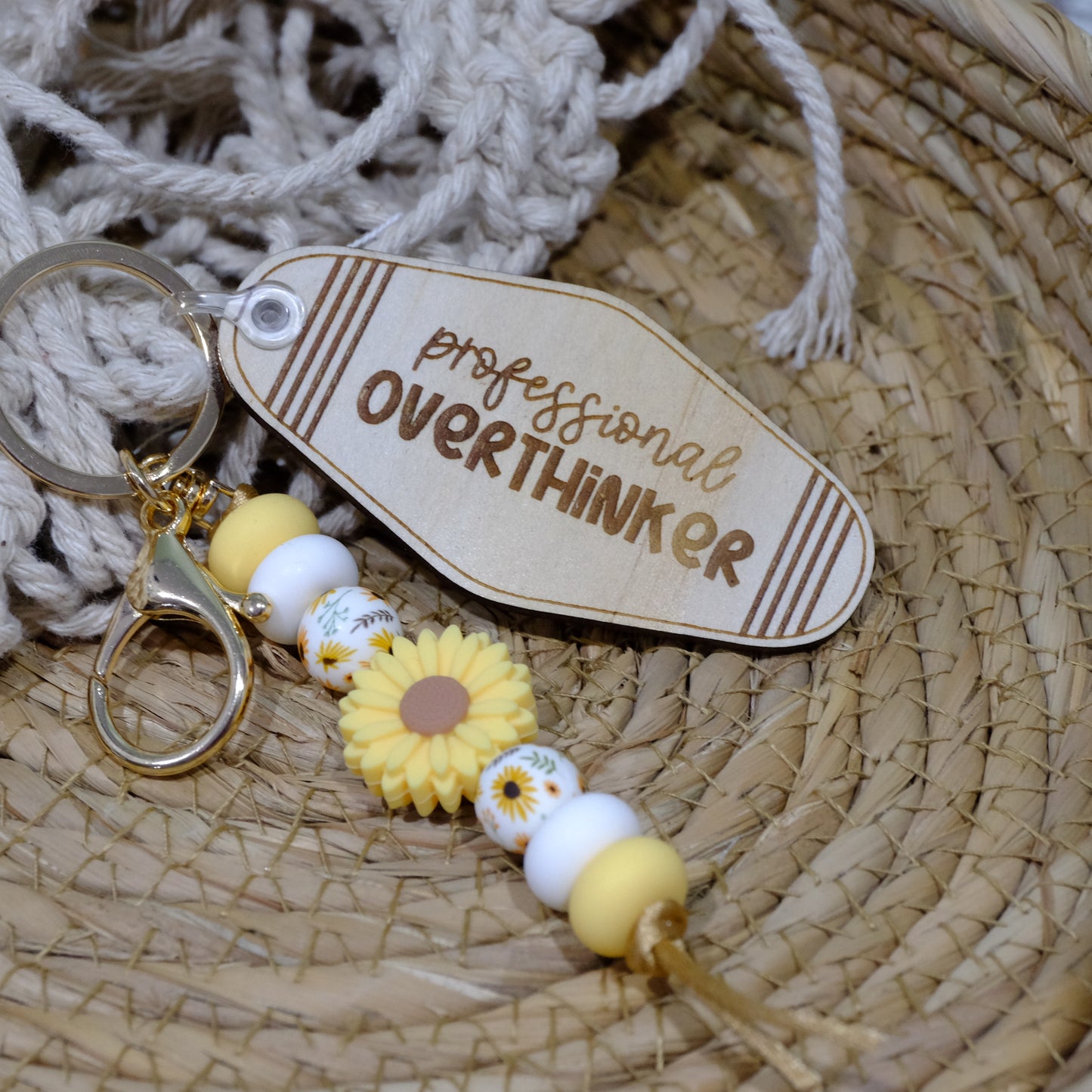 Keyring - Sunshine Daisy
