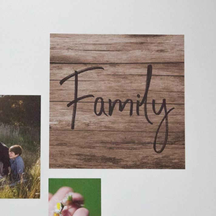 Fabric Photo Wall Decals - 40cm Square
