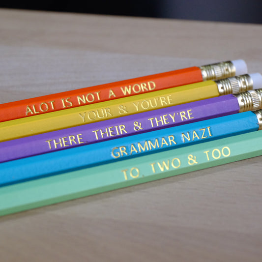 Pencil Set - Grammar Nazi