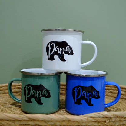 Enamel Mug 360ml - Dad mugs