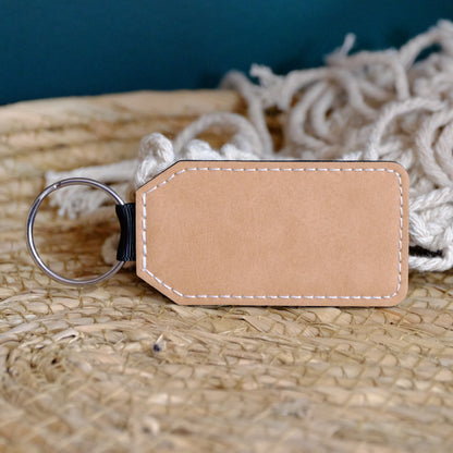 Faux Leather Keyring - Many designs available or create your own