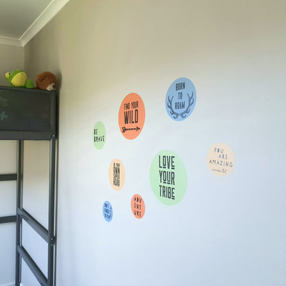 Motivational Wall Decals - Find your Wild