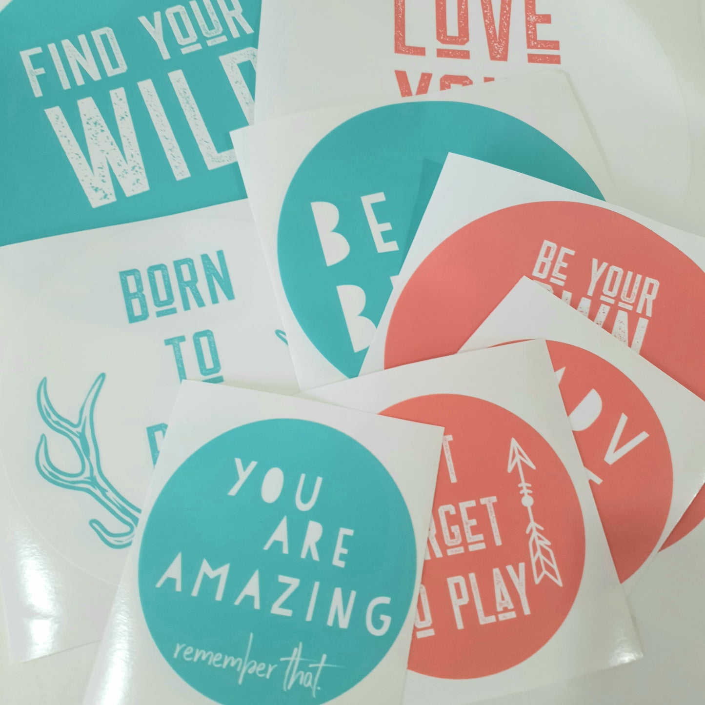 Motivational Wall Decals - Find your Wild
