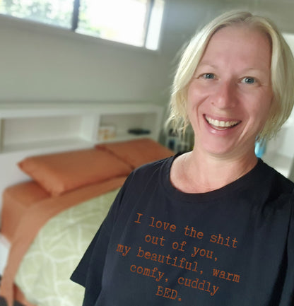 Oversized sleep t shirt - many designs to choose from