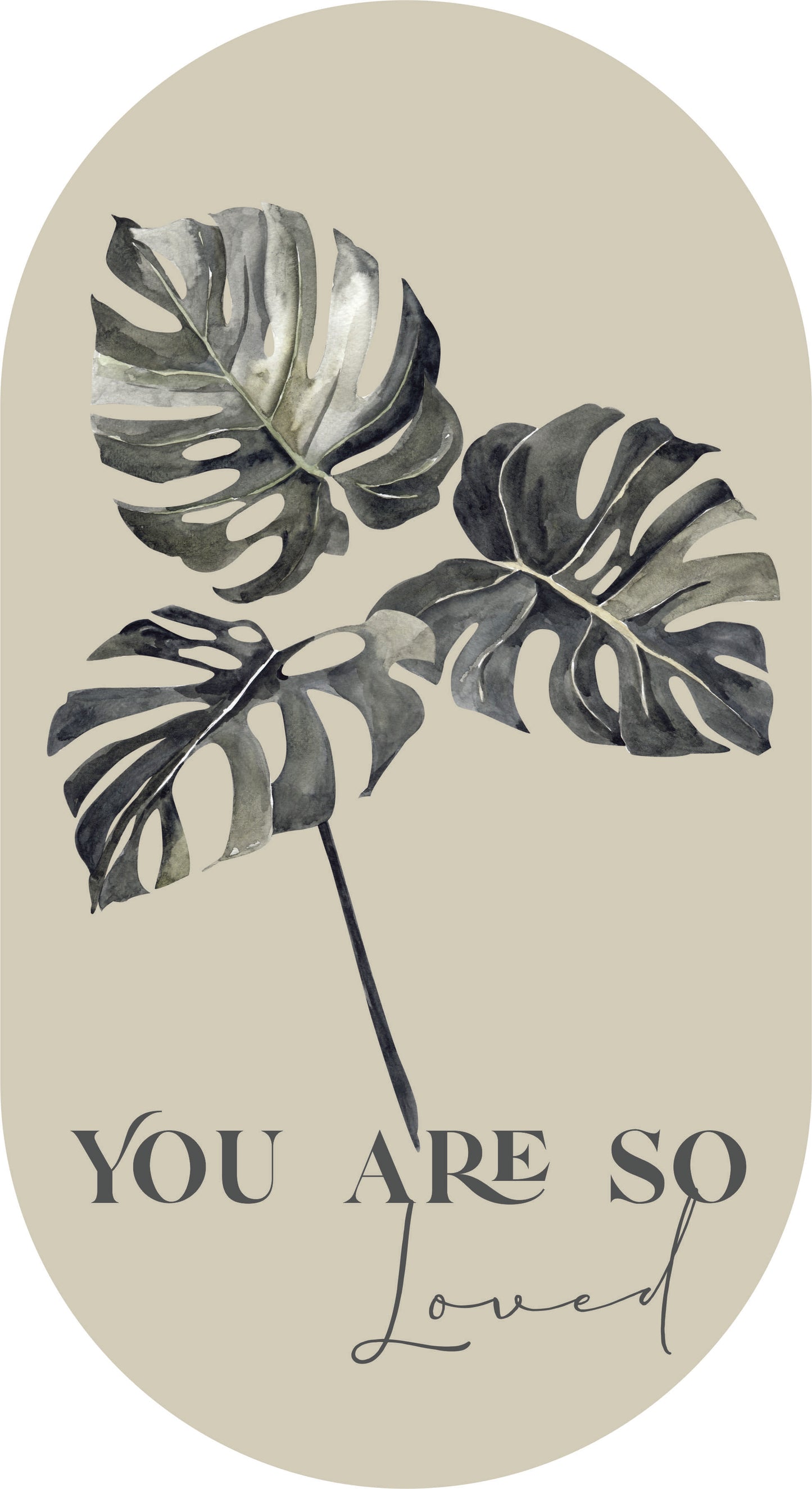 Boho Theme Affirmations and Quotes - Fabric Wall Decal