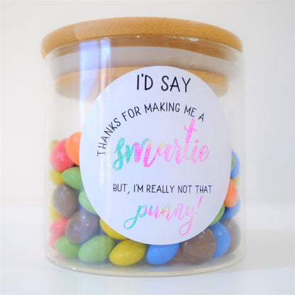 Teacher Stickers - DIY for lolly jars or candles