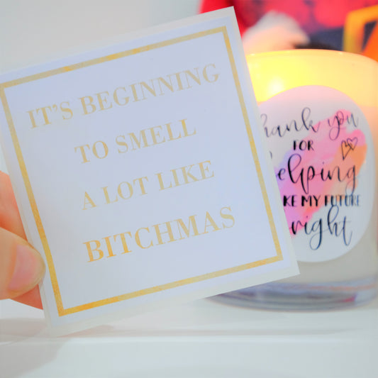 Stickers - DIY for candles