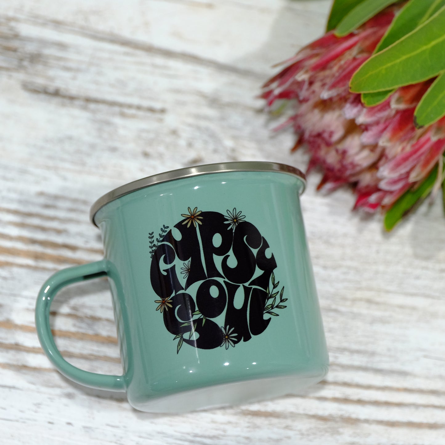 Enamel Mug 360ml - Gypsy Soul