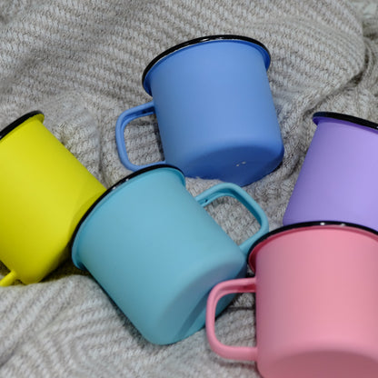 Pastel Matt Enamel Mug 360ml - Combi Kombi