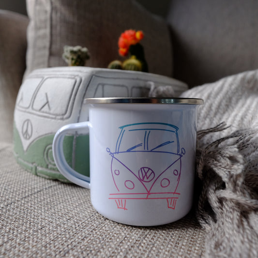 Enamel Mug 360ml - Combi Kombi