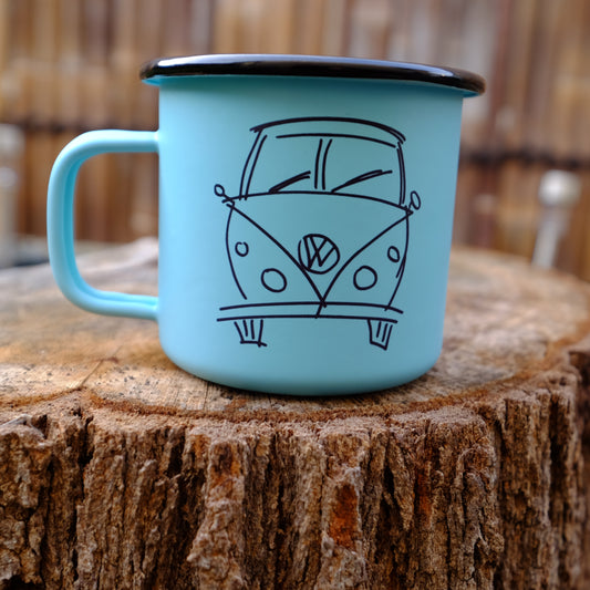 Pastel Matt Enamel Mug 360ml - Combi Kombi