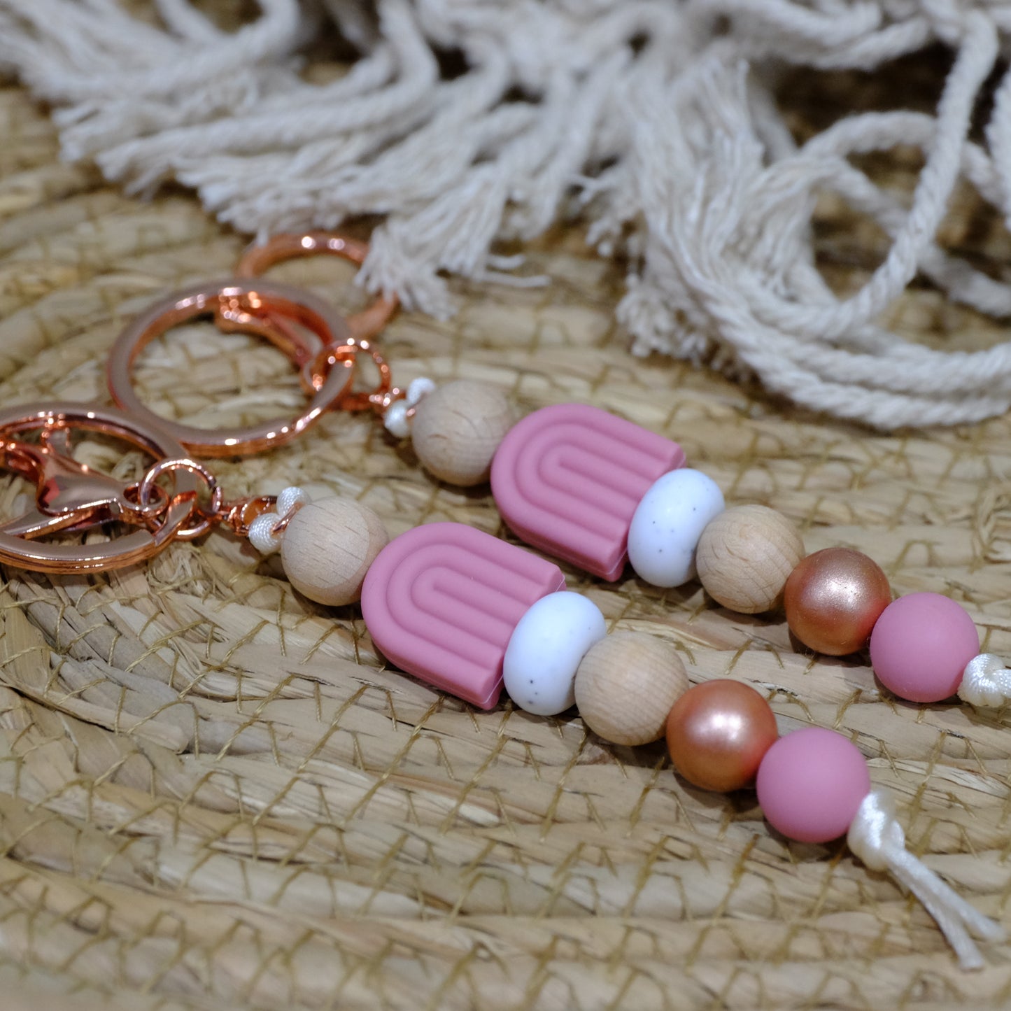 Keyring - Blush Pink Arch
