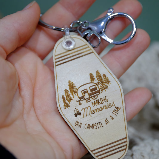 Keyring - Making Memories, one campsite at a time
