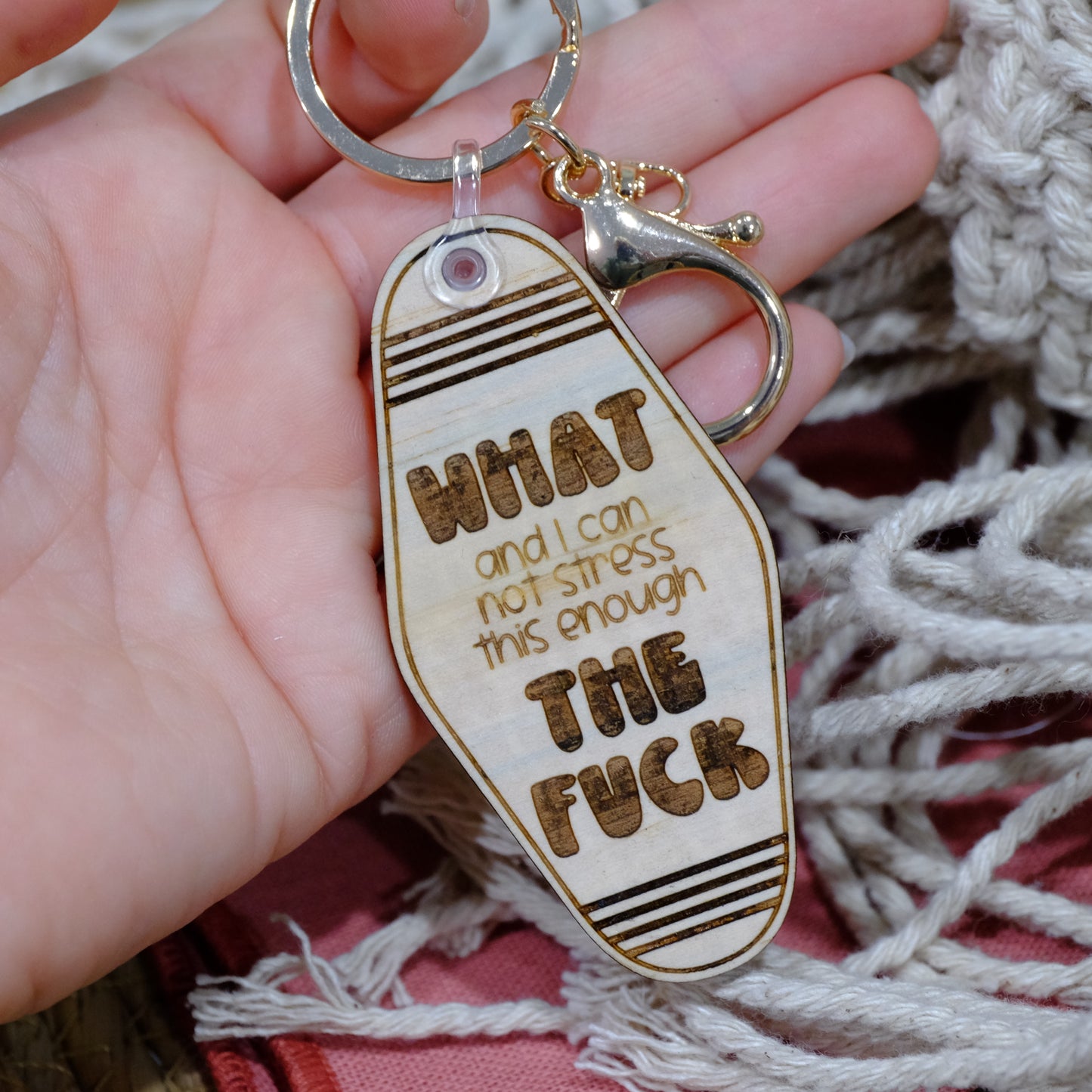 Keyring - What, and I can not stress this enough, the fuck