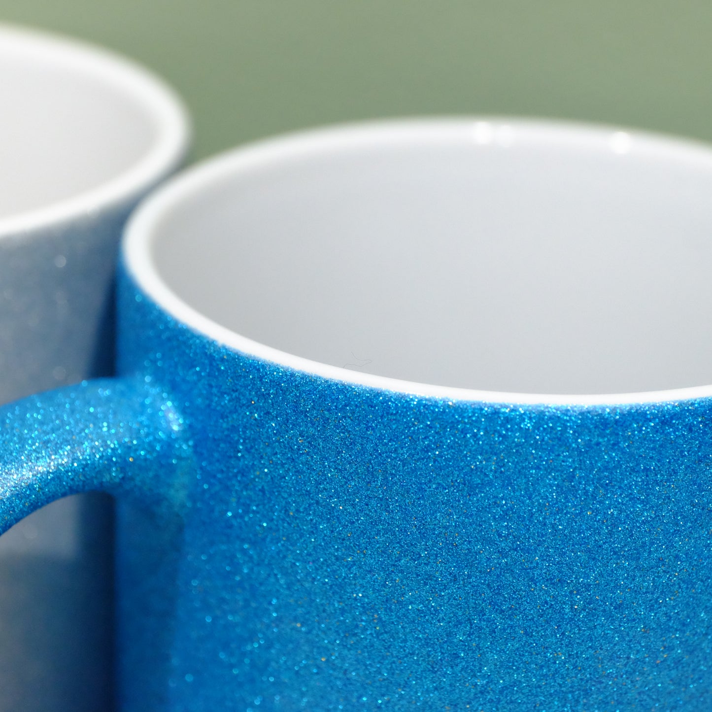 Ceramic Glitter mug 325ml - Custom