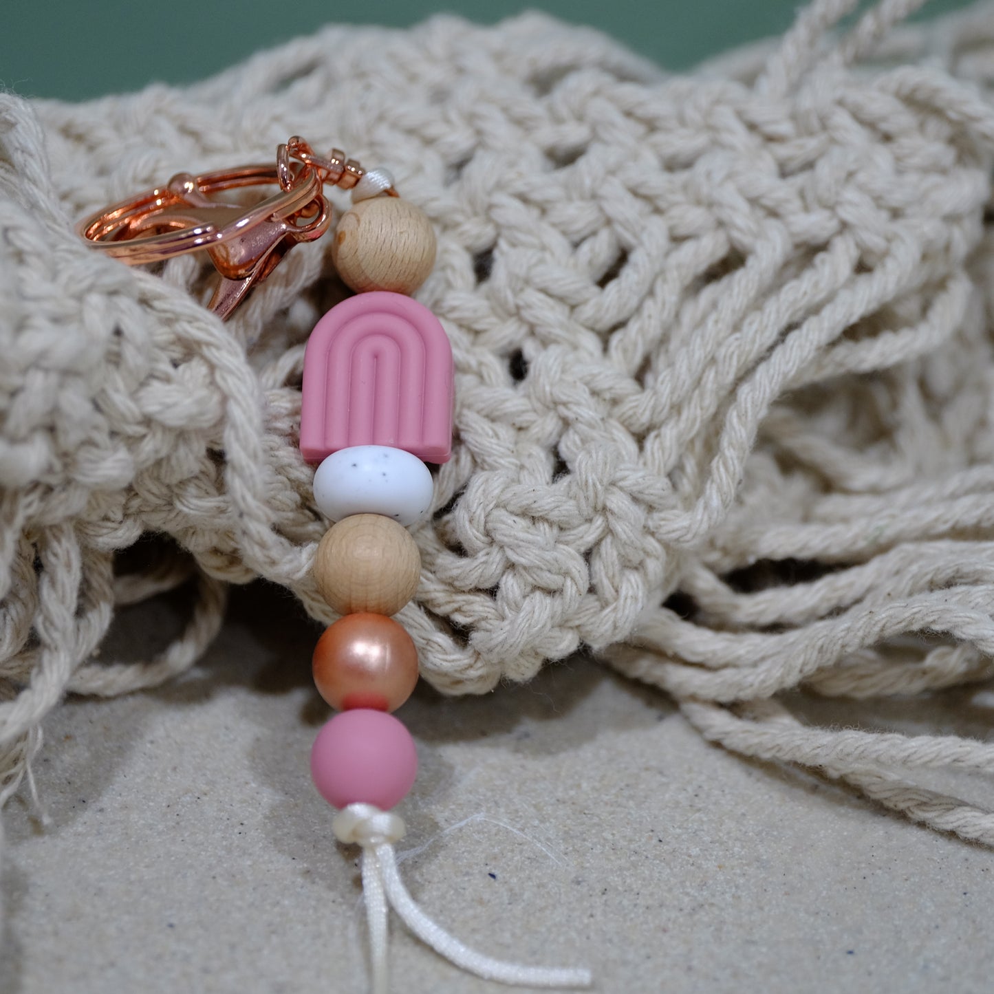 Keyring - Blush Pink Arch
