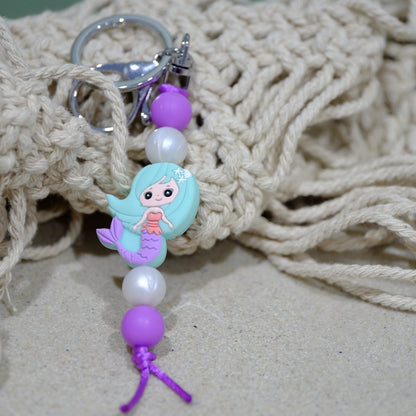 Keyring - Purple Mermaid
