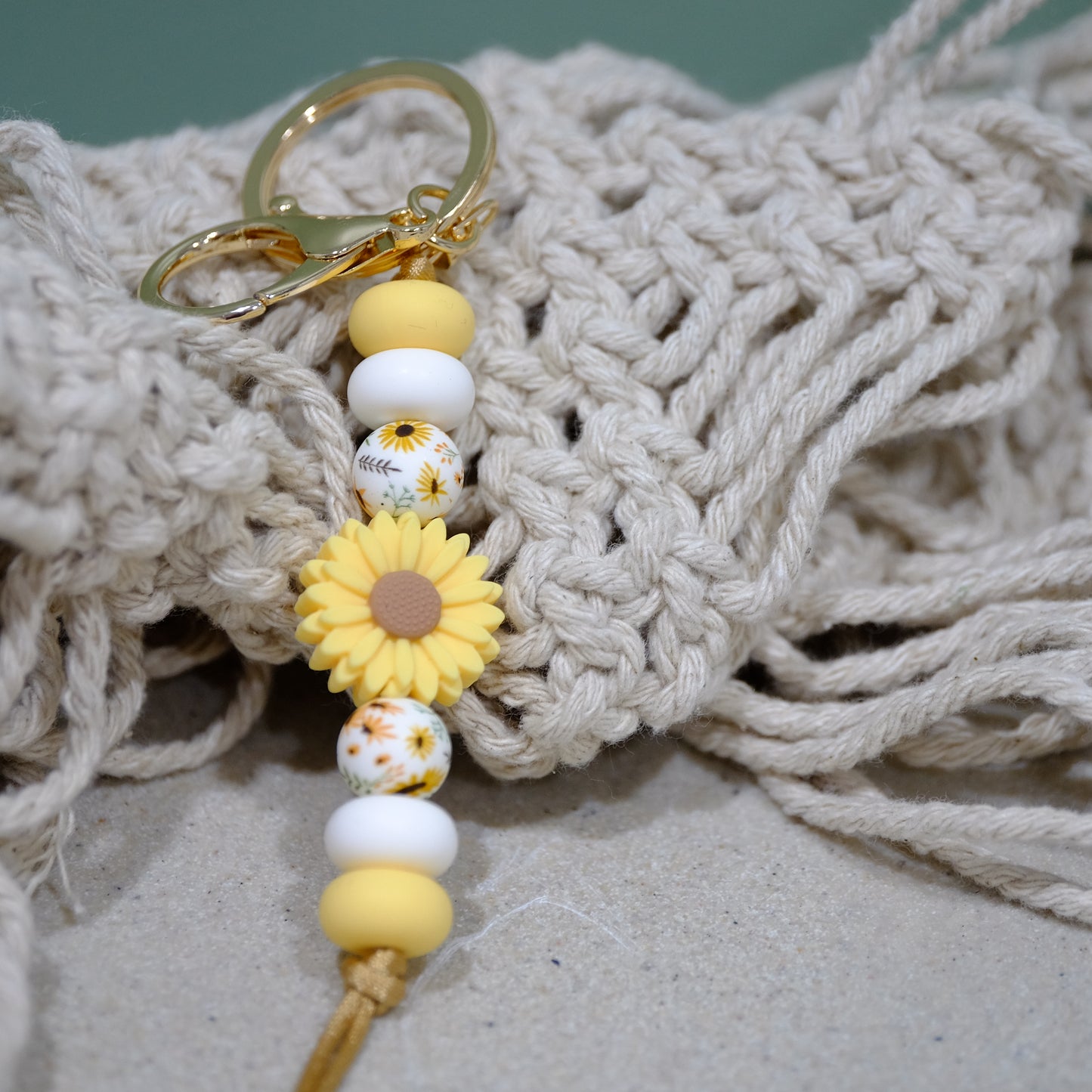 Keyring - Sunshine Daisy