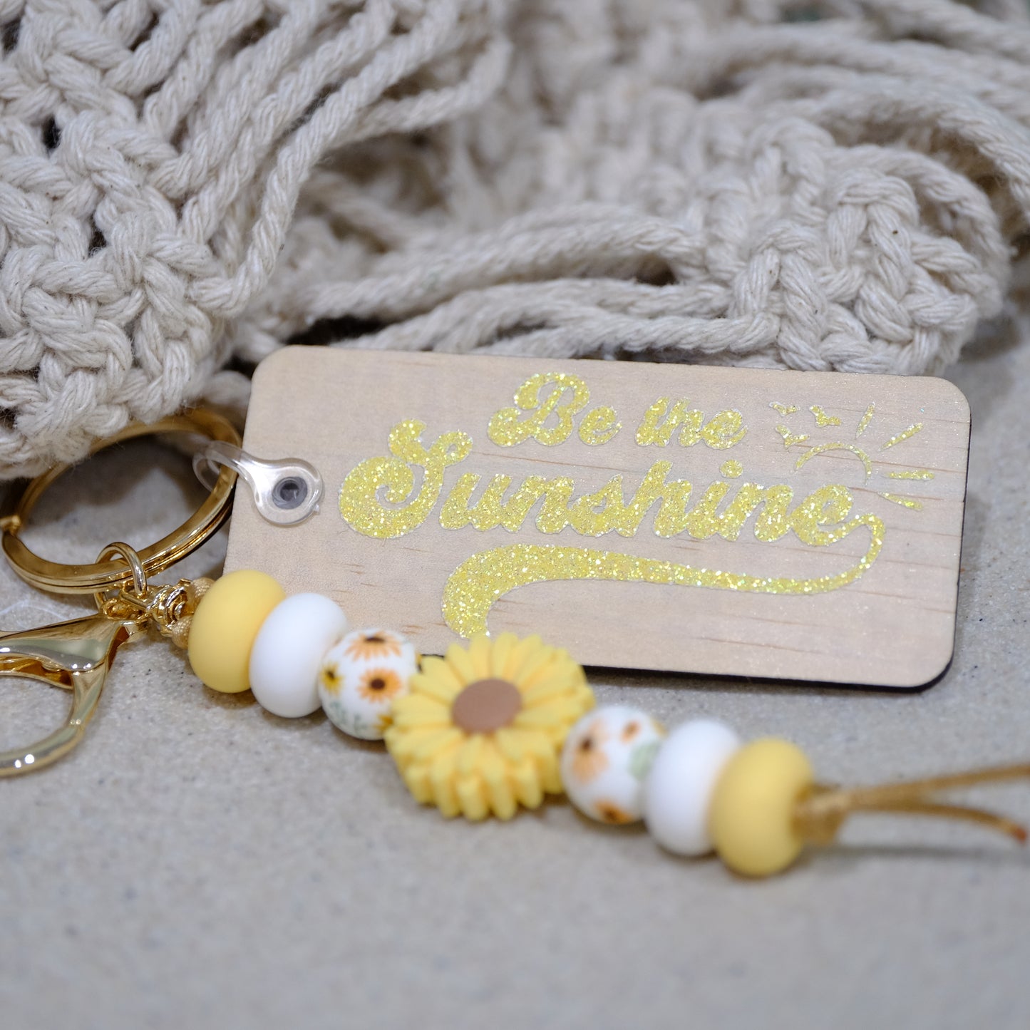 Keyring - Sunshine Daisy