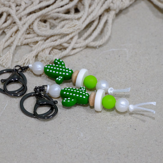 Keyring - Green Cactus