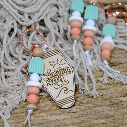Keyring - Mint Arch rainbow