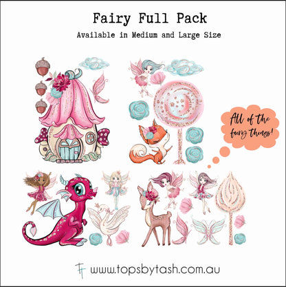 Wall Decals - Fairy collection