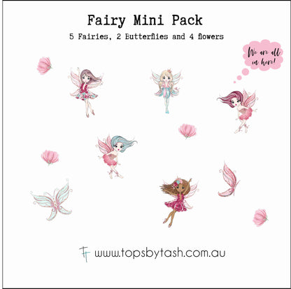 Wall Decals - Fairy collection