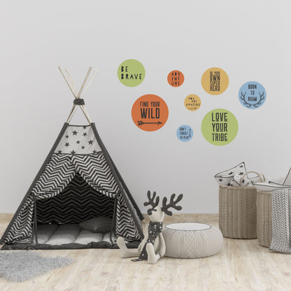 Motivational Wall Decals - Find your Wild