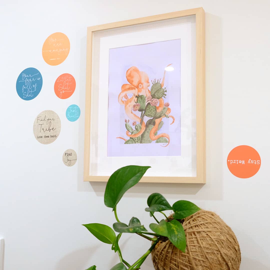 Motivational Wall Decals - Sweary- a couple of f bombs...