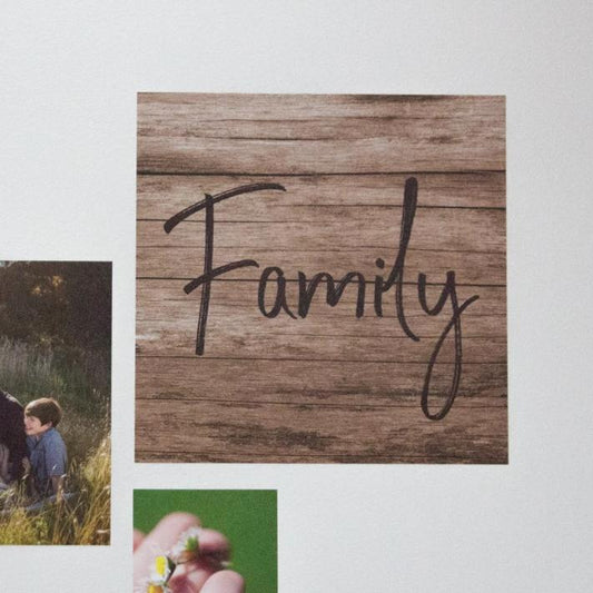 Fabric Photo Wall Decals - 40cm Square