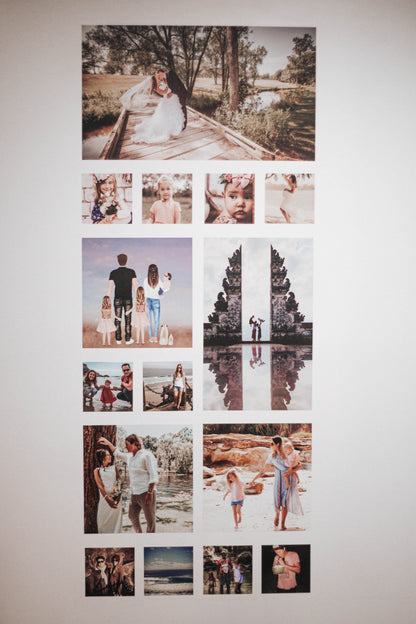Fabric Photo Wall Decals - Large Photo package