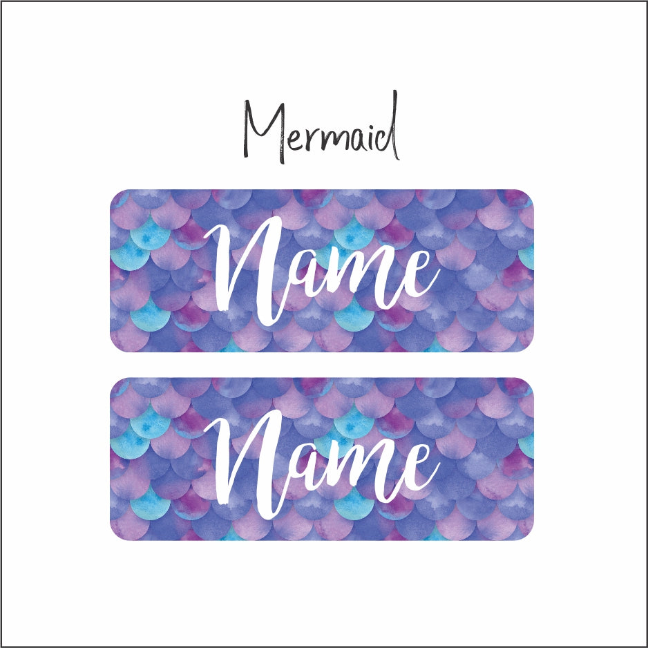 Name Label Waterproof Stickers - qty 48 - Medium 52mmx20mm