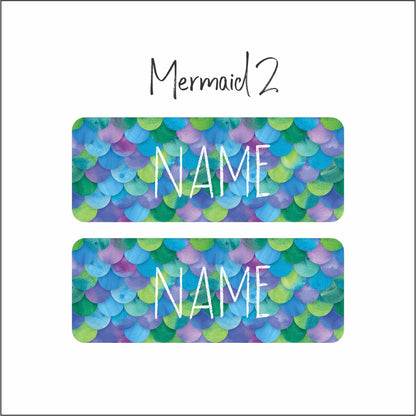 Name Label Waterproof Stickers - qty 48 - Medium 52mmx20mm