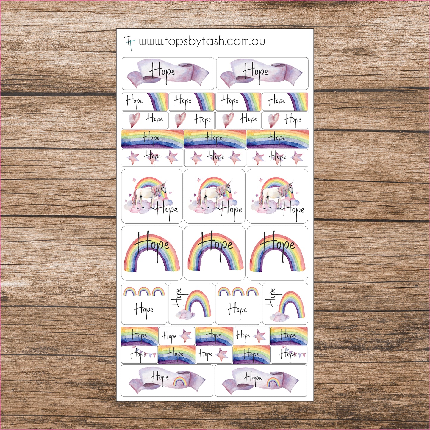 Name Label sticker sheets - mixed size sheets - Many themes!