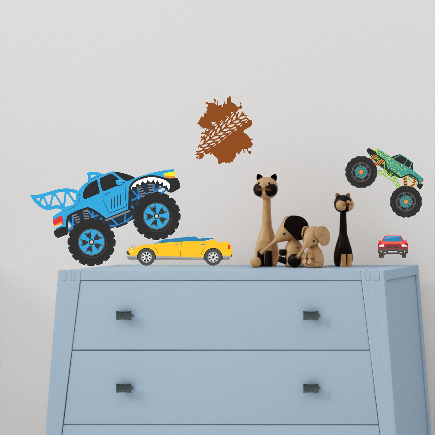 Wall Decals - Monster Trucks