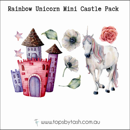 Wall Decals - Rainbow Unicorn collection