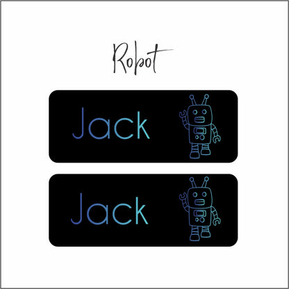 Name Label Waterproof Stickers - qty 48 - Medium 52mmx20mm