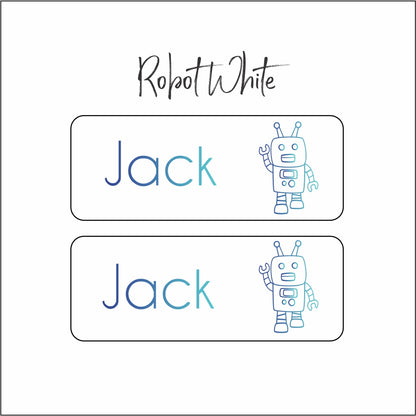 Name Label Waterproof Stickers - qty 48 - Medium 52mmx20mm