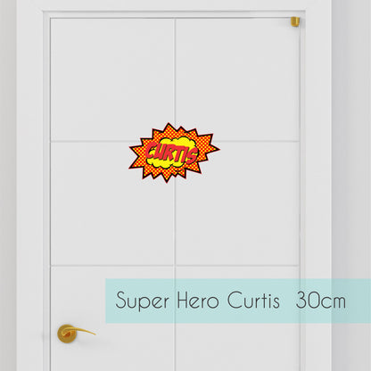 Fabric Wall/Door Name Decal
