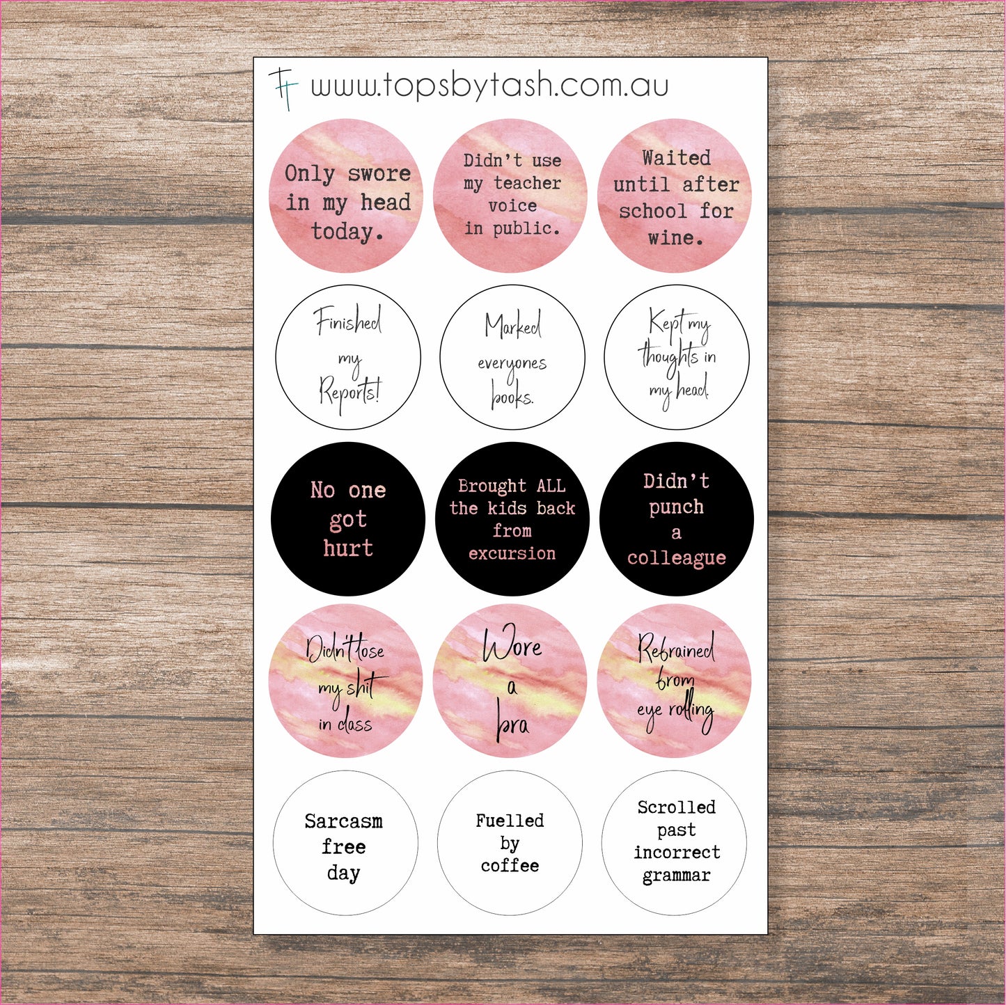 Teacher Stickers - Reward Stickers FOR Teachers