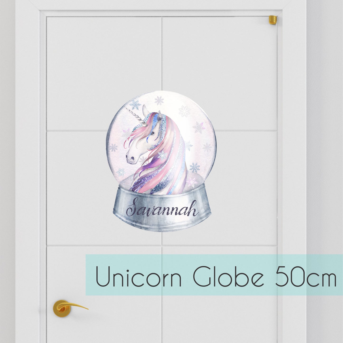 Fabric Wall/Door Name Decal