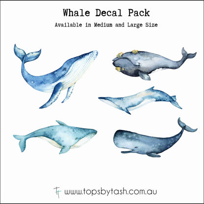 Wall Decals - Whales