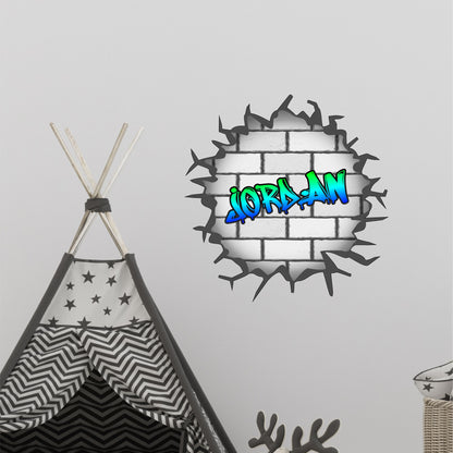 Fabric Wall/Door Name Decal